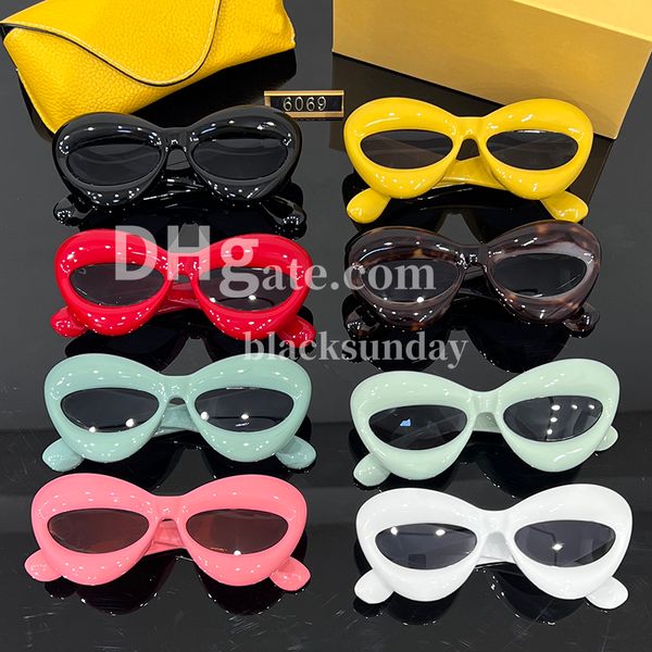 Óculos de sol olho de sapo, armação grande, anti uv 400, óculos de sol de grife para mulheres e homens, novo modelo de óculos