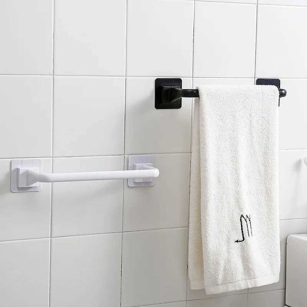 Portasciugamani Portasciugamani sopra la porta Portasciugamani Supporto da appendere Acciaio inossidabile Bagno Armadietto da cucina Bianco Nero Portasciugamani Portasciugamani Mensola Appendiabiti 24321