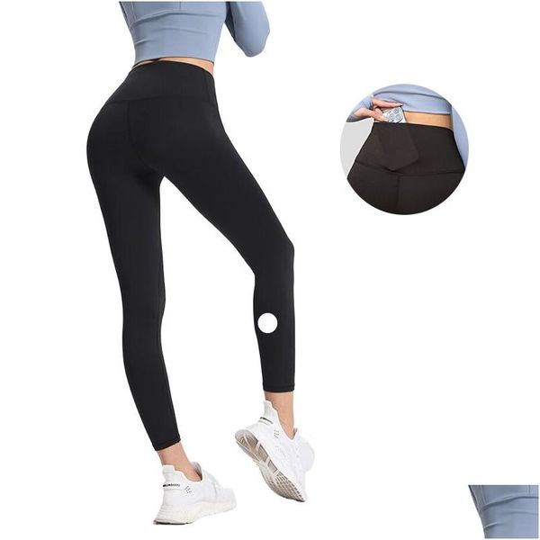 Yoga Outfit Luu Align Leggings Pantaloni da donna Pantaloncini Abiti corti Lady Sports Ladies Esercizio Fitness Wear Ragazze Running Gym Slim Fit Otxsg