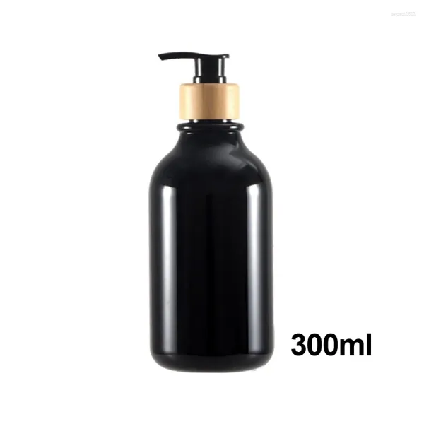 Dispenser di sapone liquido 300/500ML PET plastica addensata pressa gel doccia bottiglia vuota shampoo pompa contenitore accessori per il bagno