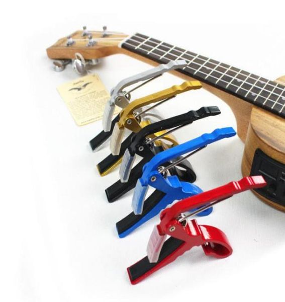 2021 Ankunft Folk Acoustic Electric Tune Quick Change Gitarre Capo Key Clamp Cejilla Guitarra Capotraste Violao Capo Guitar1711677