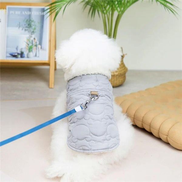Abbigliamento per cani Gilet invernale caldo Chihuahua Pug Abbigliamento in cotone Cappotto per cani Giacca per animali domestici