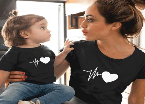 Aile Tshirts kızlar erkek anne anne anne ve kızı oğlu aile tshirt aile eşleşen tshirt anne anne ve ben kıyafetler7873499