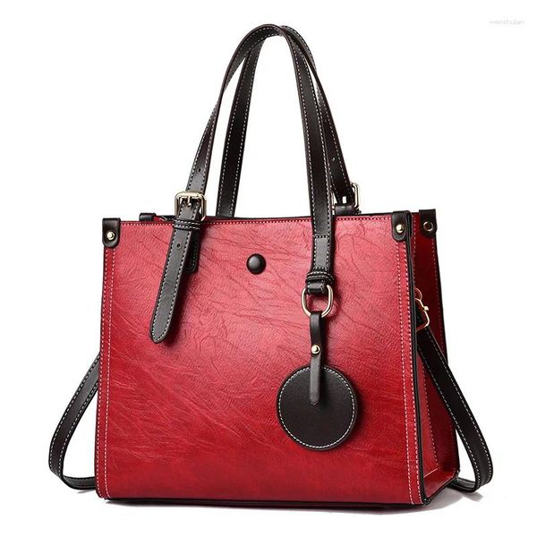 Umhängetaschen Einfaches Temperament Damenhandtasche mit großer Kapazität 2024 Frühling und Sommer One-Shoulder-All-Match-elegante Umhängetasche