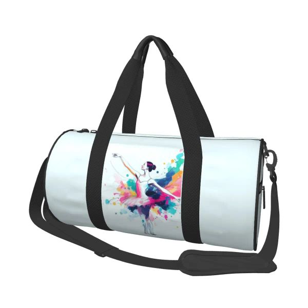 Сумки балетные девушки Ctue Sports Bags Cool Fashion Travel Travel Travel Gym Сумка с сумочками для обуви пара нестандартная фитнес -сумка