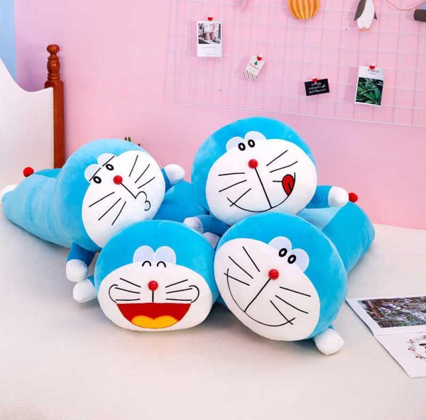 Desenhos animados multi expressão propenso Doraemon travesseiro macio brinquedo de pelúcia robô gato boneca jingle cat doll6797242