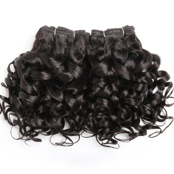 Tela os feixes de cabelo humano encaracolados 100% de cabelo humano pacote de cabelo brasileiro 6 pcs/lot cor 1b/2/4/30/33/99J Cabelo encaracolado