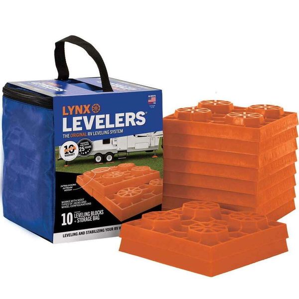 Tri-lynx 00015 Lynx Levelers 10 Pack, Laranja