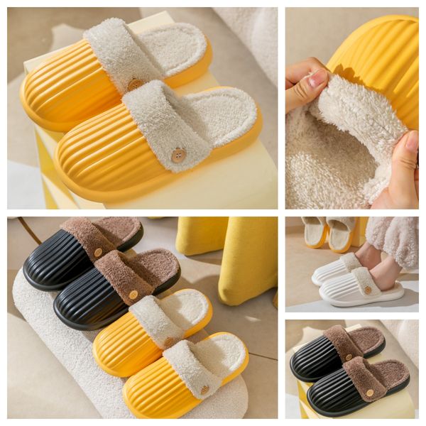 Designer Slides Mulheres Sandálias Piscina Travesseiro Salto Chinelos Casuais para Primavera Outono Flat Comfort Mules Acolchoado Front Strap Sapato Gai Algodão Mop