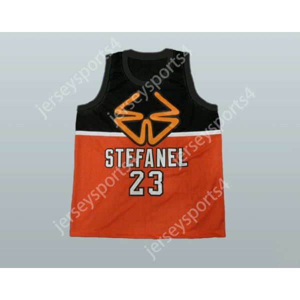 Personalizado qualquer nome qualquer equipe 1985 STEFANEL TRIESTE 23 JOGO DE EXPOSIÇÃO JERSEY DE BASQUETE ALTERNATIVO Todo costurado Tamanho S M L XL XXL 3XL 4XL 5XL 6XL Qualidade superior