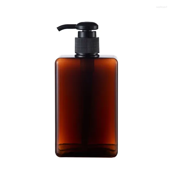 Dispensador de sabão líquido, bomba vazia, 280/450ml, recarregável, desinfetante para as mãos, shampoo, loção, gel de banho, garrafas de banheiro