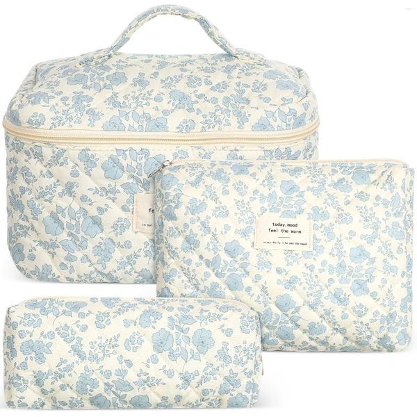 Sacos cosméticos saco de armazenamento bolsas de viagem compõem para mulheres higiene pessoal ao ar livre organizador de maquiagem algodão linho miss