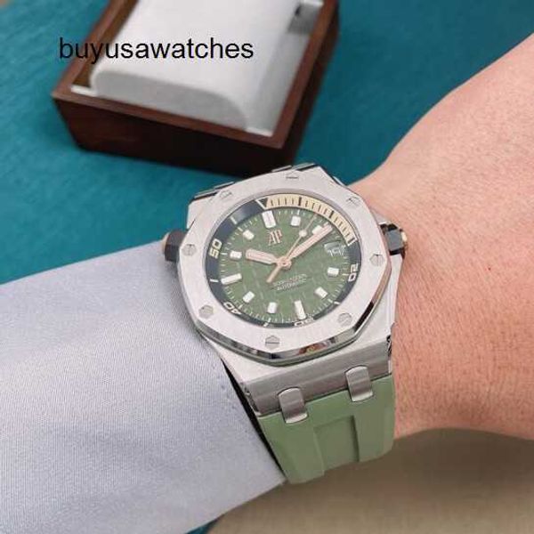 Freizeit-Armbanduhr, AP-Armbanduhr, Royal Oak Offshore-Serie, Herrenuhren, 42 mm Durchmesser, automatische mechanische Mode, lässige Herren-Luxusuhr
