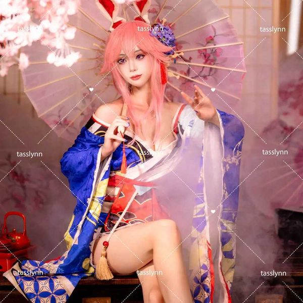 cosplay Fantasias de anime Jogo de anime japonês Honkai Impact 3 role-playing Comes Yae Sakura role-playing Yae Sakura quimono Halloween Comes for WomenC24321