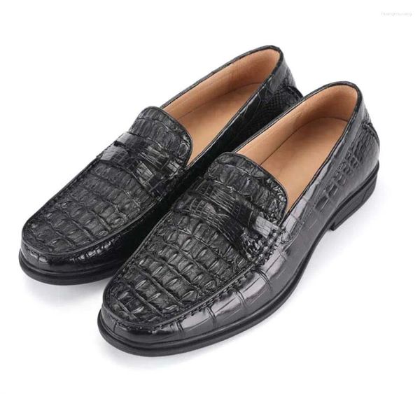 Scarpe casual Luolundika Thailandia Import Crocodile Male Business Set Foot Doug