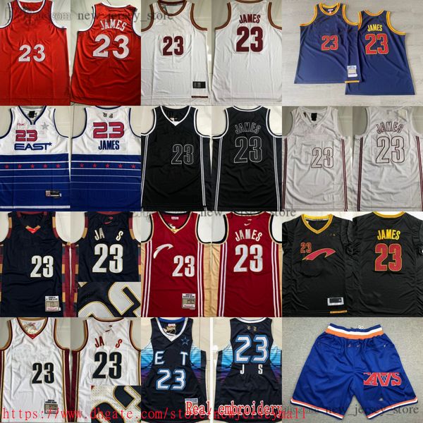 Clássico Retro Autêntico Costurado All-Star Basquete 15 VinceCarter Jersey Vintage Real BryantJames DwyaneWade AllenIverson TracyMcGrady Jerseys Real Stitch