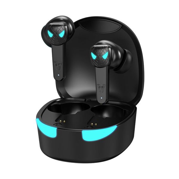 Cuffie TG10 TWS Wireless In Ear Buds Dual Mode Auricolari a basso ritardo Auricolari sportivi Gaming Audifonos con lampada per atmosfera respiratoria lyp037