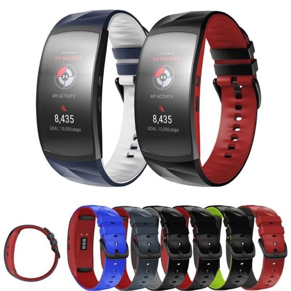 Uhrenarmbänder Silikonband für Gear Fit 2 Pro Fitness Ersatzarmband Fit2 SM-R360 Armband Wristband3240