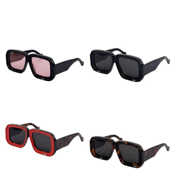 Occhiali da sole firmati da uomo oversize occhiali da sole universali UV 400 per donna montatura stereoscopica convessa concava Lentes de Sol Mujer occhiali fa084 H4