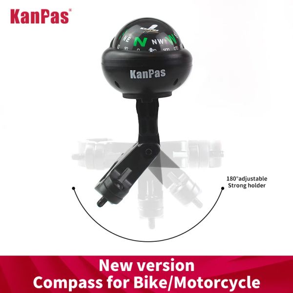 Kompass KANPAS 2023 Version Motorradkompass / Fahrradzubehör / Fahrradkompass / Professioneller Kompass / ATV-Kompass