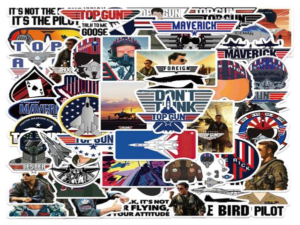 50 pz film top gun maverick adesivo tom cruise adesivi graffiti per bagaglio fai da te portatile bicicletta chitarra sticker5454821