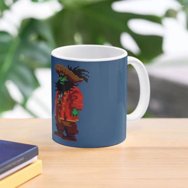 Canecas Guybrush LeChuck (Monkey Island 2) Caneca de café Turista Óculos frios e térmicos