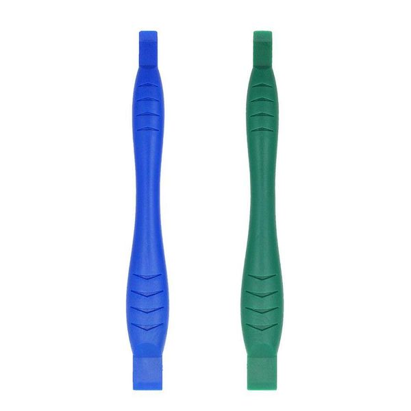 Strumenti di riparazione 118 mm blu verde in fibra di carbonio in plastica temprata a doppia estremità strumento di leva apertura piede di porco spudger per telefono cellulare tablet PC Dro Otupq