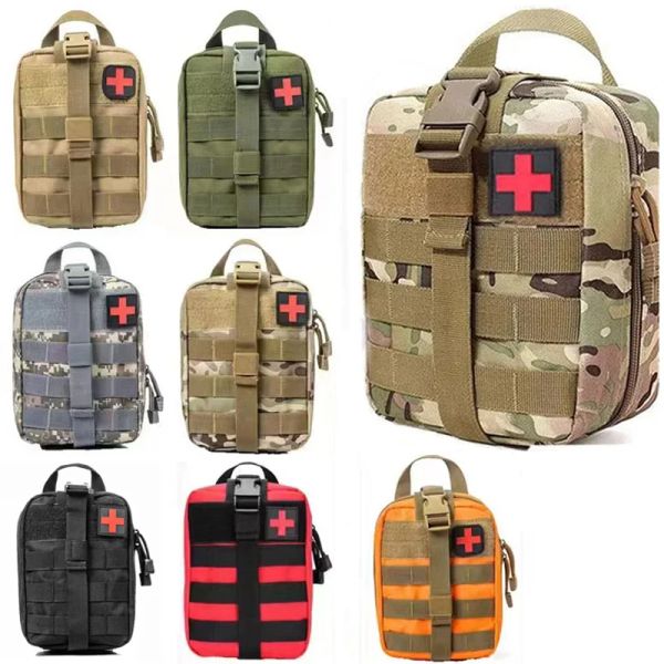 Bags Molle Tactical Medical erster Hilfe Kits Tasche Armee Militärjagdwagen Camping im Freien Sportüberleben EDC Tool Notfallbeutel