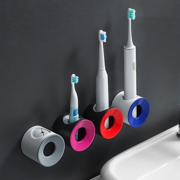 Suporte de escova de dentes elétrica montagem na parede organizador para acessórios do banheiro suporte escova de dentes rack titular escova de dentes yfa2050