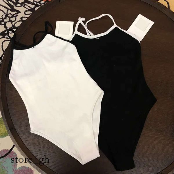 Mayo tasarımcısı yüzme takım elbise lüks tek parça mayo kadın mayo geometrik siyah ve beyaz geometrik mayo moda tankı spor 77