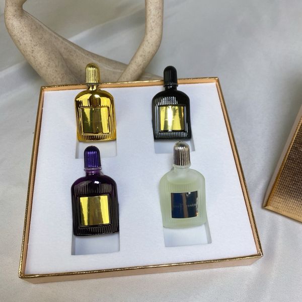 4-teiliges Parfüm New Aroma Cologne Herren- und Damenparfüm 4 ml X4 EDP Designer Schnelle Lieferung Hochwertiger Weihrauch