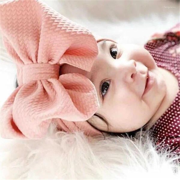 Acessórios de cabelo Nylon Girl Hairband Elastic Soft Baby Headband para crianças Turban Headwear