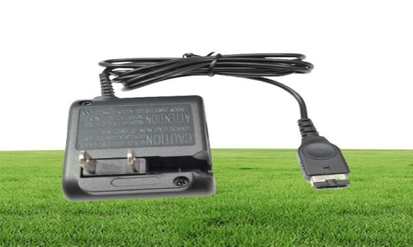 Adattatore CA per caricabatterie da muro per casa da viaggio con spina americana nera per Nintendo DS NDS GBA Gameboy Advance SP9413535