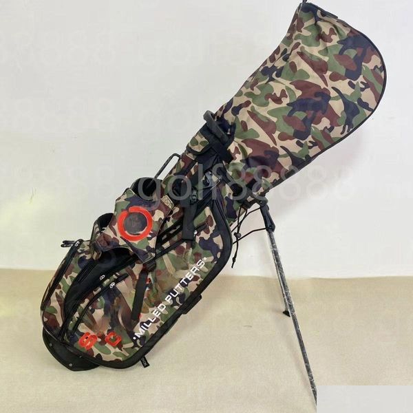 Sacos de golfe Camuflagem Laranja Stand Clubs Grande diâmetro e capacidade Material à prova d'água Entre em contato conosco para ver fotos com entrega direta Otoud