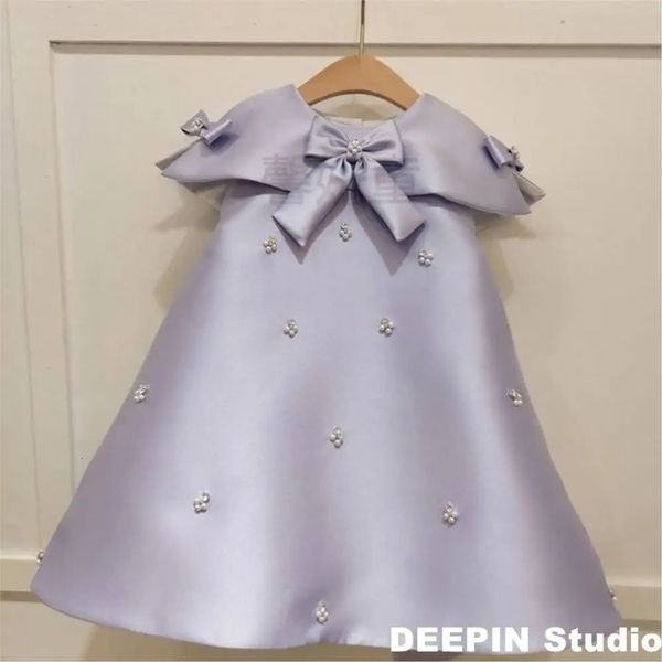 Neonate Abiti 1 Anno Bambini Tutu Arco nato Battesimo Principessa Vestido Bambino Compleanno Bambini Battesimo Ragazza Vestiti 240311