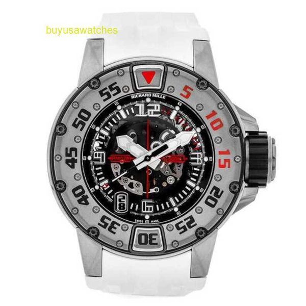 Спортивные наручные часы с бриллиантами RM Наручные часы RM028 Автоматические 47 мм титановый мужской ремешок для часов AJ TI-TI