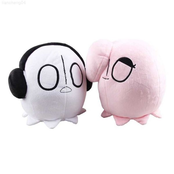 L230707 recheado happstablook novo undertale fantasma napstablook pelúcia para animais de brinquedo 20cm presente boneca crianças uorqb