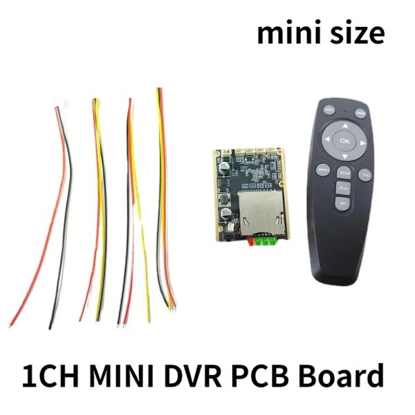 DFS121 gravação de vídeo x-box 1CH Mini HD Xbox DVR Módulo de placa PCB 30FPS Suporte de 32 GB de cartão SD Mini Tamanho Diy PCB Placa