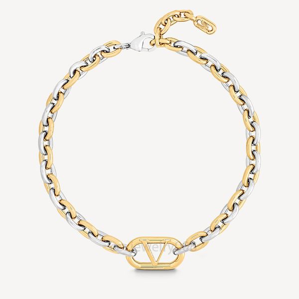 Designer-Halskette aus 18-karätigem Gold für Herren, dickere vergoldete Herrenketten, Halsketten, Luxus-Punk-Mode, personalisierbar, feiner Designer-Schmuck, Geschenk für Frau