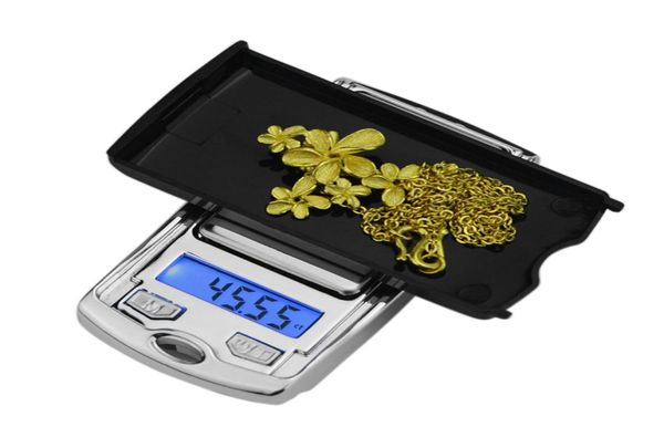 100g001g mini LED Gadget elettronico digitale bilancia tascabile gioielli ponderazione in oro equilibrio in grammi peso piccolo come chiave dell'auto 293560109