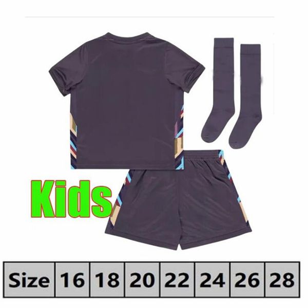 Englands 2024 BELLINGHAM Fußballtrikots STERLING RASHFORD GREALISH MOUNT FODEN SAKA Pre Match 24 25 KANE Fams Spieler Fußballtrikots Herren Kinder Kit Uniformen Größe 625