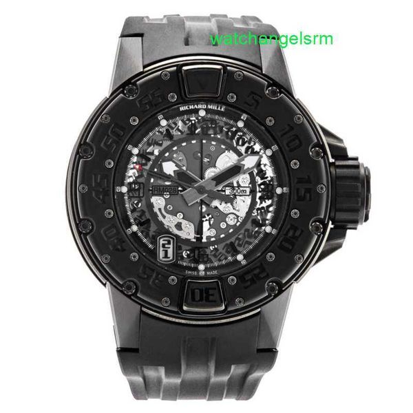 Racing Mechanische Armbanduhr RM Armbanduhr RM028 Boutique Special Black Titanium RM028 Limitierte Auflage bis zu 30 Stück SD