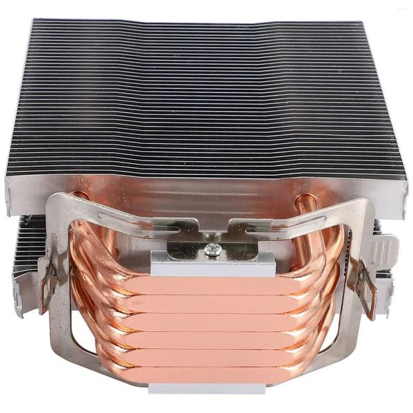 Kaşık Fansız CPU Soğutucu 12cm Fan 6 Bakır Heat Pipes LGA için 1150/1151/1155/1156/1366/775/2011 AMD