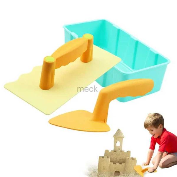 Giochi con la sabbia Divertimento in acqua Gioca con la sabbia Set di castelli Giocattoli Snowfort Kit di costruzione Snow Sand Beach Toys Maker per l'estate e l'inverno Forma di blocchi di neve Gioca con i giocattoli con la sabbia 240321