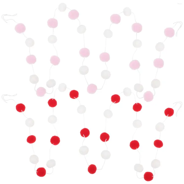 Party-Dekoration, 2 Stück, zum Aufhängen, Schnüre, gut gemacht, Valentinstag-Dekorationen, Kugeln, Anhänger, schmückt für die Dekoration im Innenbereich