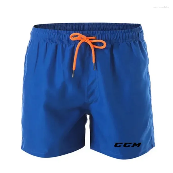 Shorts masculinos para homens 2024 verão roupa de banho impressão beachwear sexy troncos de natação ccm maiô respirável beach wear