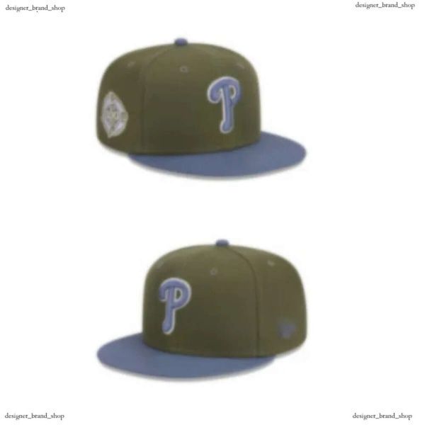 Cappello di design Qualità Phillies P Lettera Baseball Hiphop Snapback Cappellini sportivi Uomo Donna Cappelli regolabili per uomo Gorras Bones Cappello da uomo 280