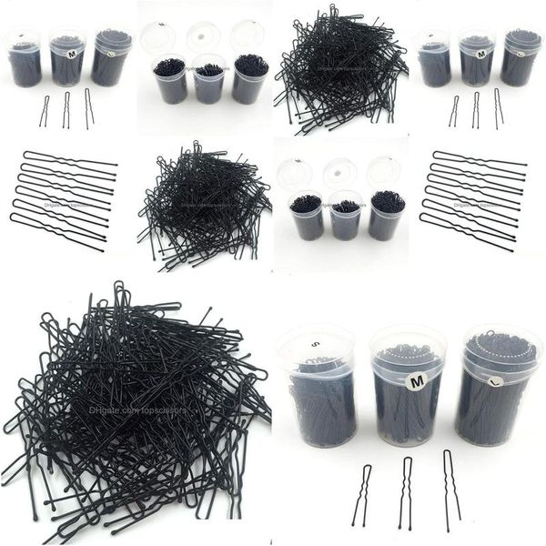 Haarnadeln 200 Teile/schachtel Braid Clips Ball Spitze Metall Clip In 3 Größe Professionelle Styling Werkzeuge Barber Zubehör Drop Lieferung Produkte Dhwcb