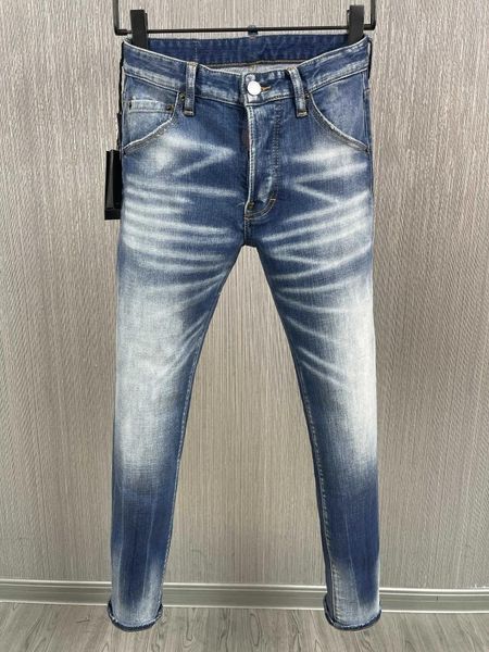 Herren Jeans Scratch Classic Simple Fashion Bleistifthose 9907#