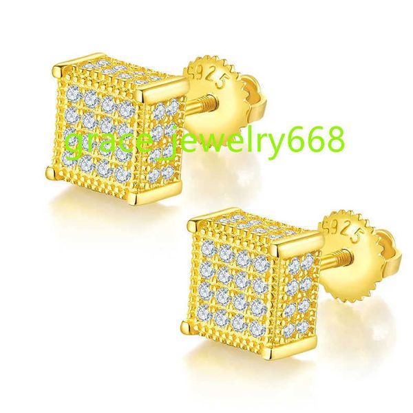 Orecchini con diamanti per gioielleria raffinata VVS Moissanite all'ingrosso per donna disponibili a basso prezzo dall'India